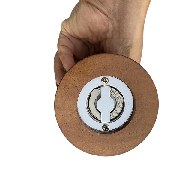 AD Craft Wood Pepper Mill Grinder Set Of 2 Kitchen Table Decor 12 Inch - Picture 5 of 7